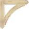 Ekena Millwork Thorton Arts & Crafts Rough Sawn Bracket, Douglas Fir, 4"W x 28"D x 28"H BKT04X28X28THR03RDF - alternate 3